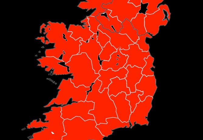 Red Warning Closure Friday 24th Jan